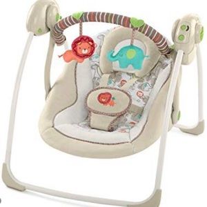 Ingenuity Cozy Kingdom Portable Swing